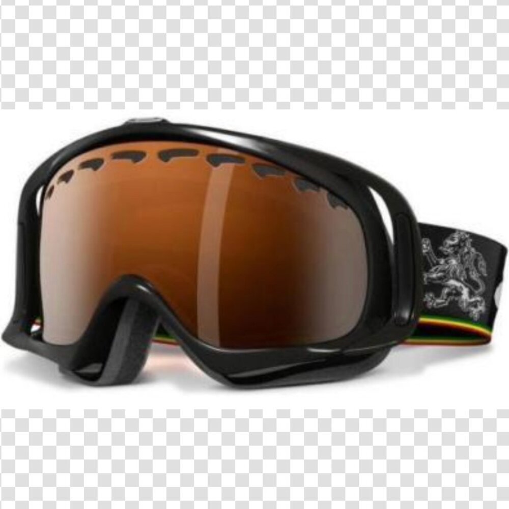 Oakley Tanner Hall Snowboard Goggles Rasta Lion
